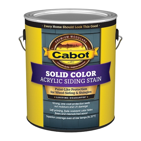 Cabot Cabot Siding & Fence Solid Tintable Ultra White Base Stain and Sealer 1 gal 140.0000812.007